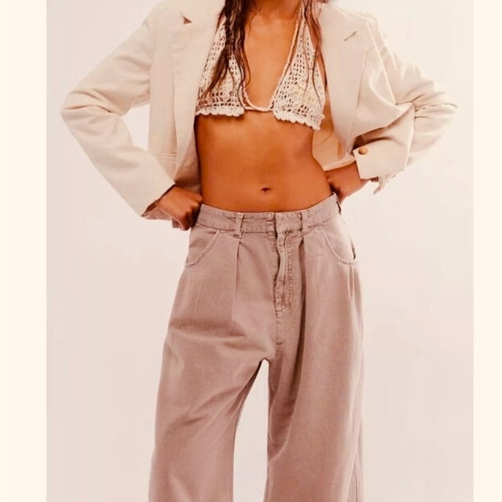 FREE PEOPLE SWEET TALK CHINO PANTS